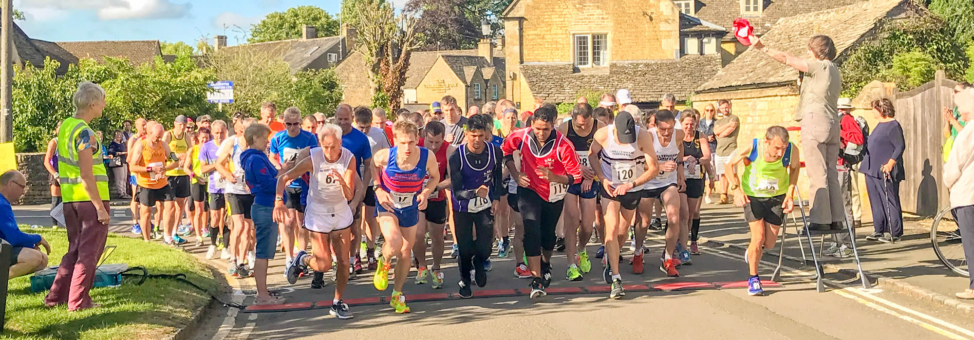 Start of the 2018 Humph's Hilly Half