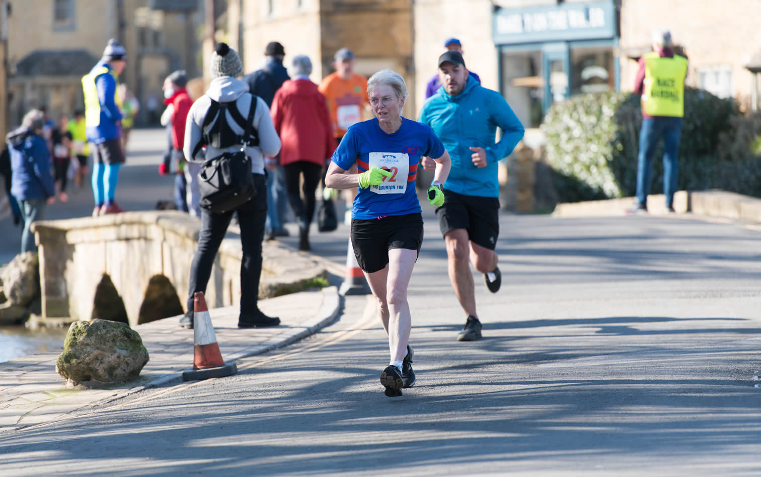 Gill Carrick at Bourton 10k - 27th February 2022