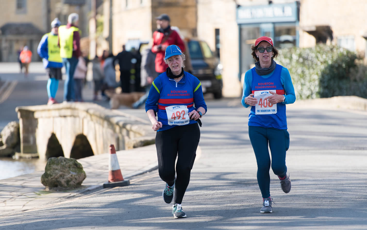 Nicky Patterson & Chris Lynch at Bourton 10k - 27th February 2022
