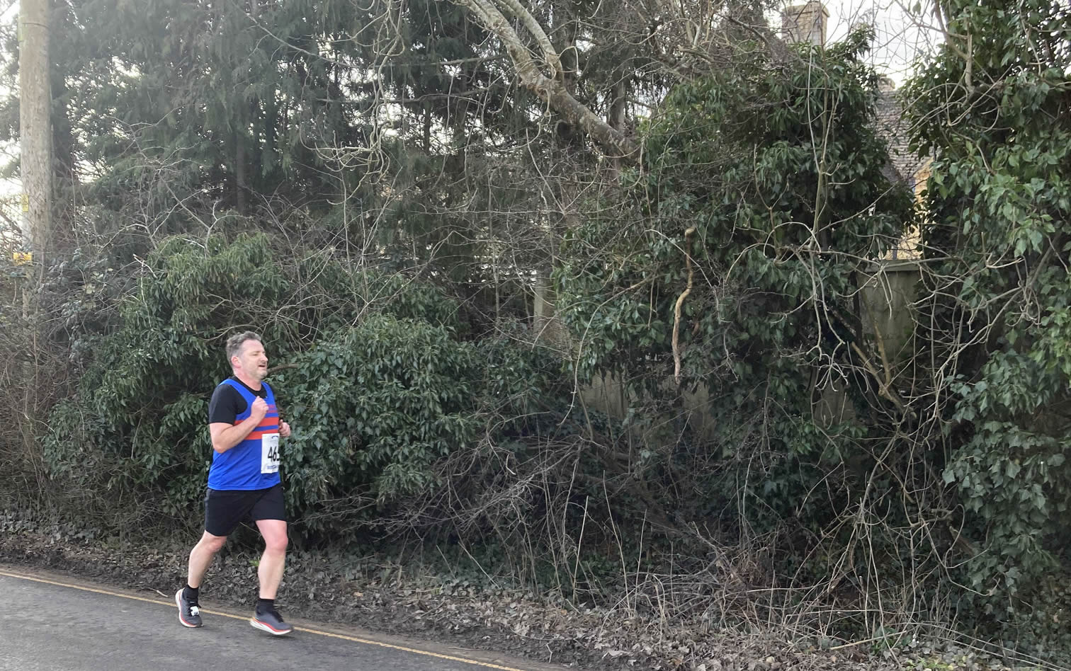 Bourton's Barry O'Leary at Highbridge Jewellers Bourton 10k Race - 26th February 2023