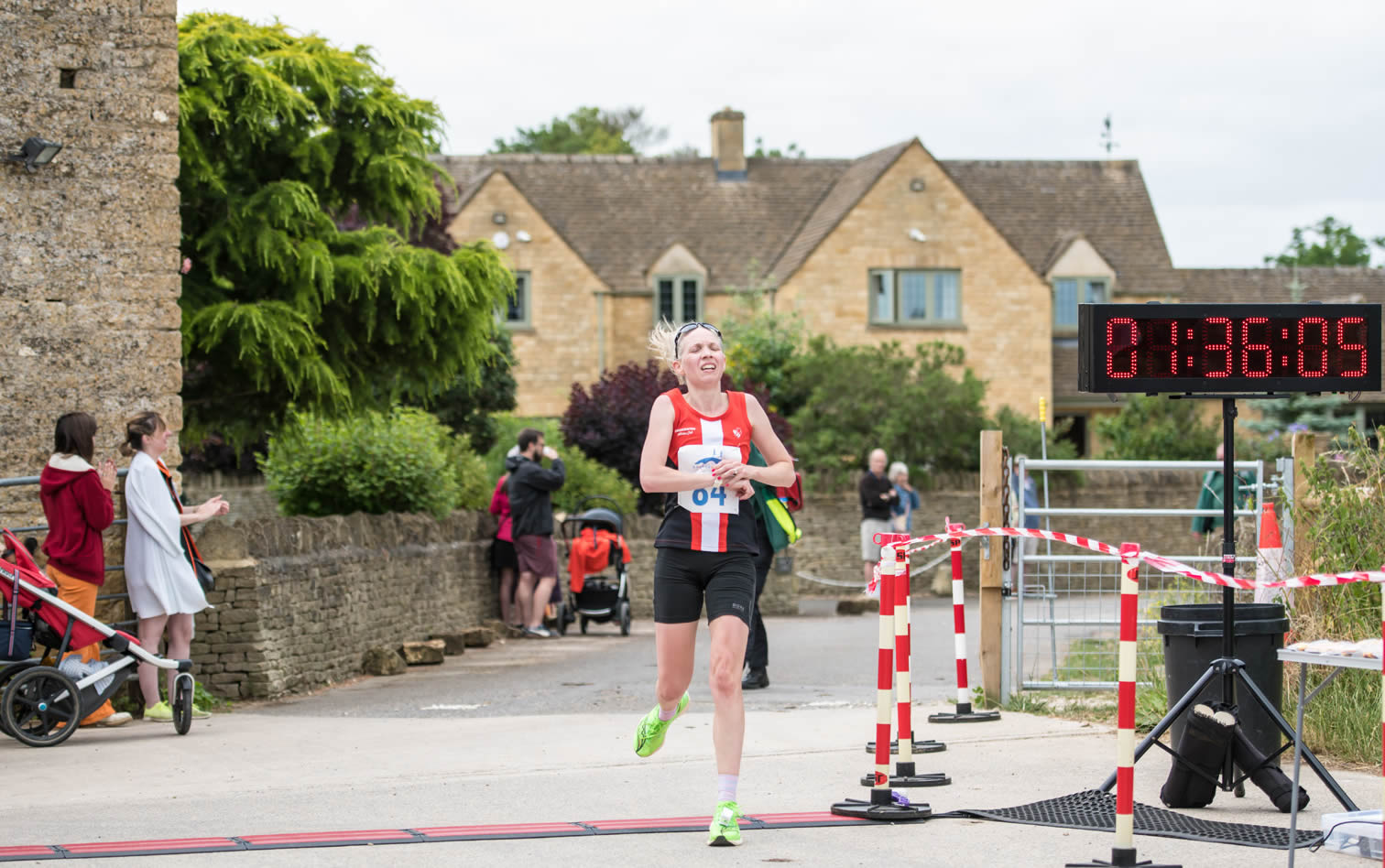 Joanna Musk of Cirencester AC finished 3rd woman at the Bourton Half - 2-07-2023