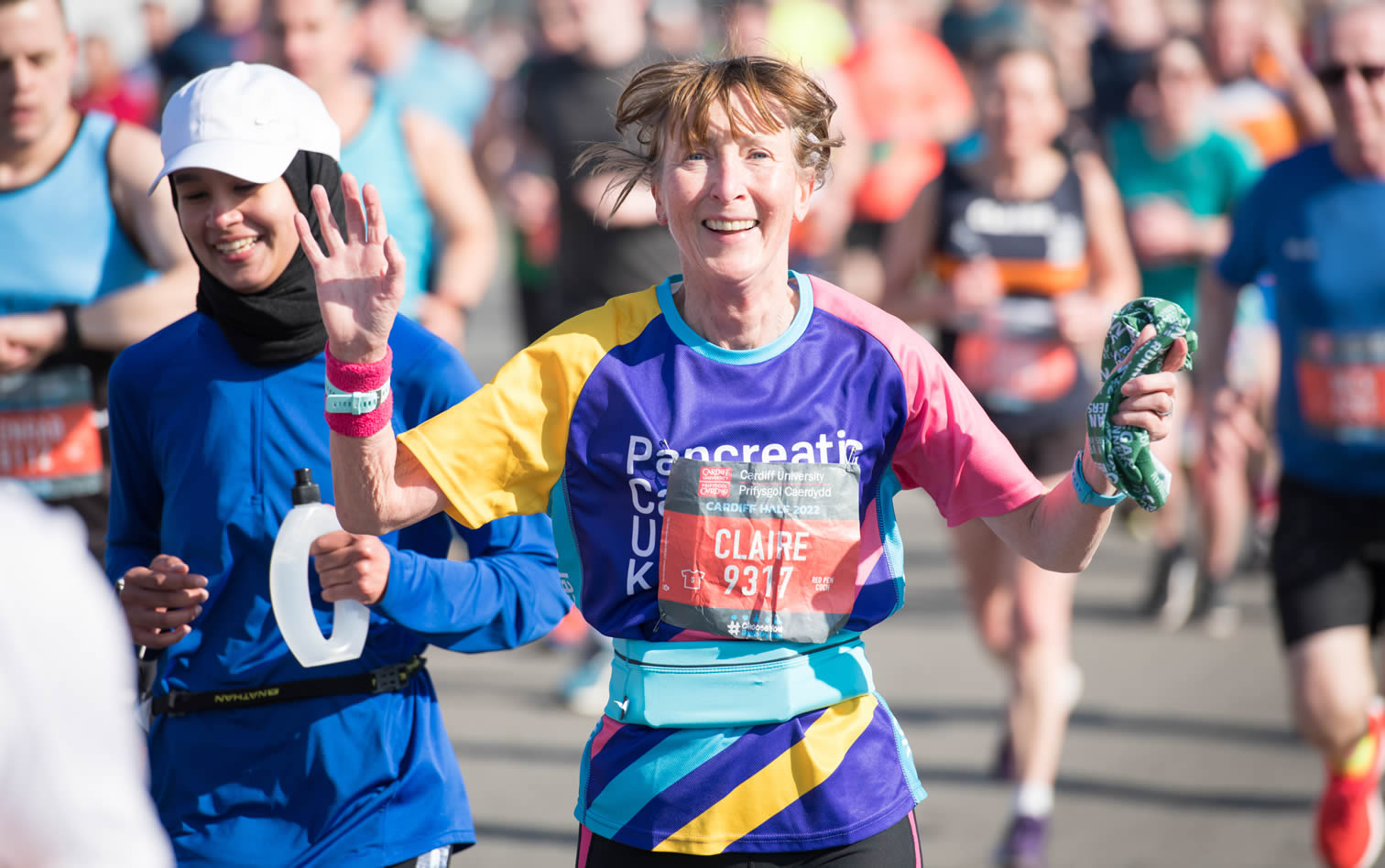 Claire Carroll at Cardiff Half - 27th March 2022
