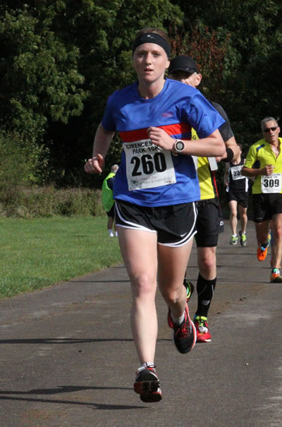 Catherine Wheeler PBs at Stroud Half Marathon