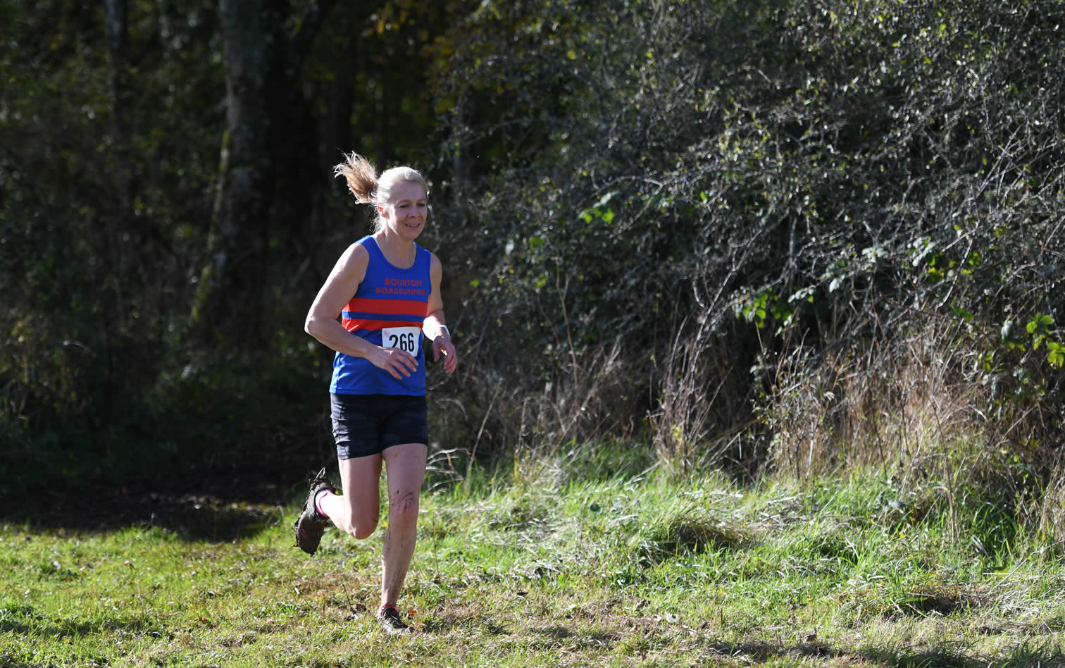 Jennie Glass at Gloucestershire AAA Cross Country League, Cirencester Park - 30th October 2021