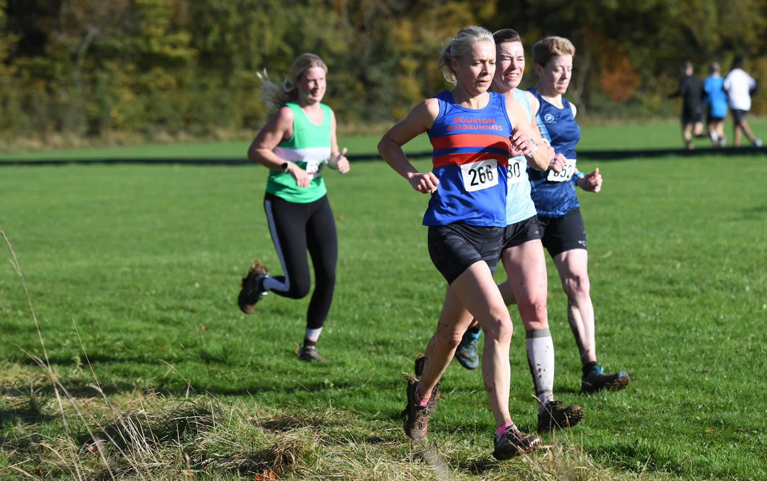 Jennie Glass at Gloucestershire AAA Cross Country League, Cirencester Park - 30th October 2021