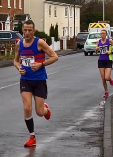 Bourton's Darren Long ran Bath and Reading Half Marathons in successive weekends