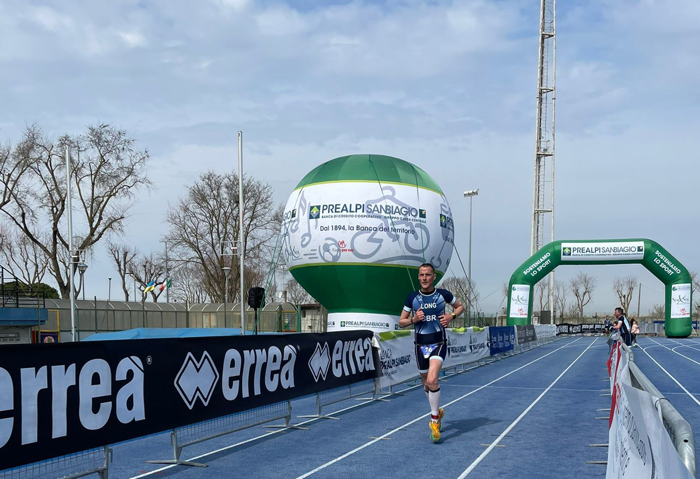 Darren Long, representing GB at the Europe AG Standard Distance Duathlon Championships, Venice-Caorle