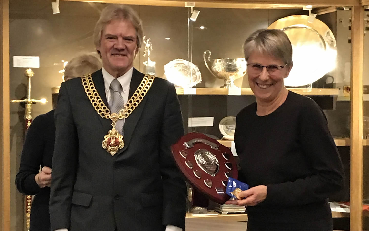 Liz Hulcup 1st LV65 Gloucestershire AAA County Road Race Series Awards Evening - 17th January 2020