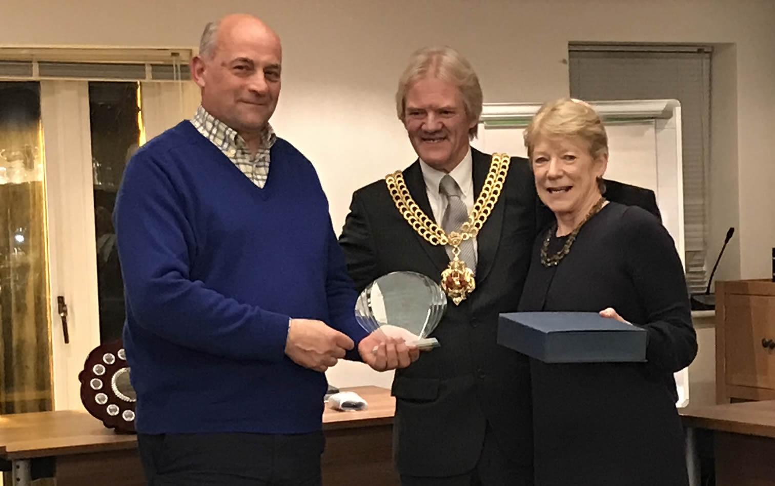 Steve & Lynn Hudson achievement award Gloucestershire AAA County Road Race Series Awards Evening - 17th January 2020