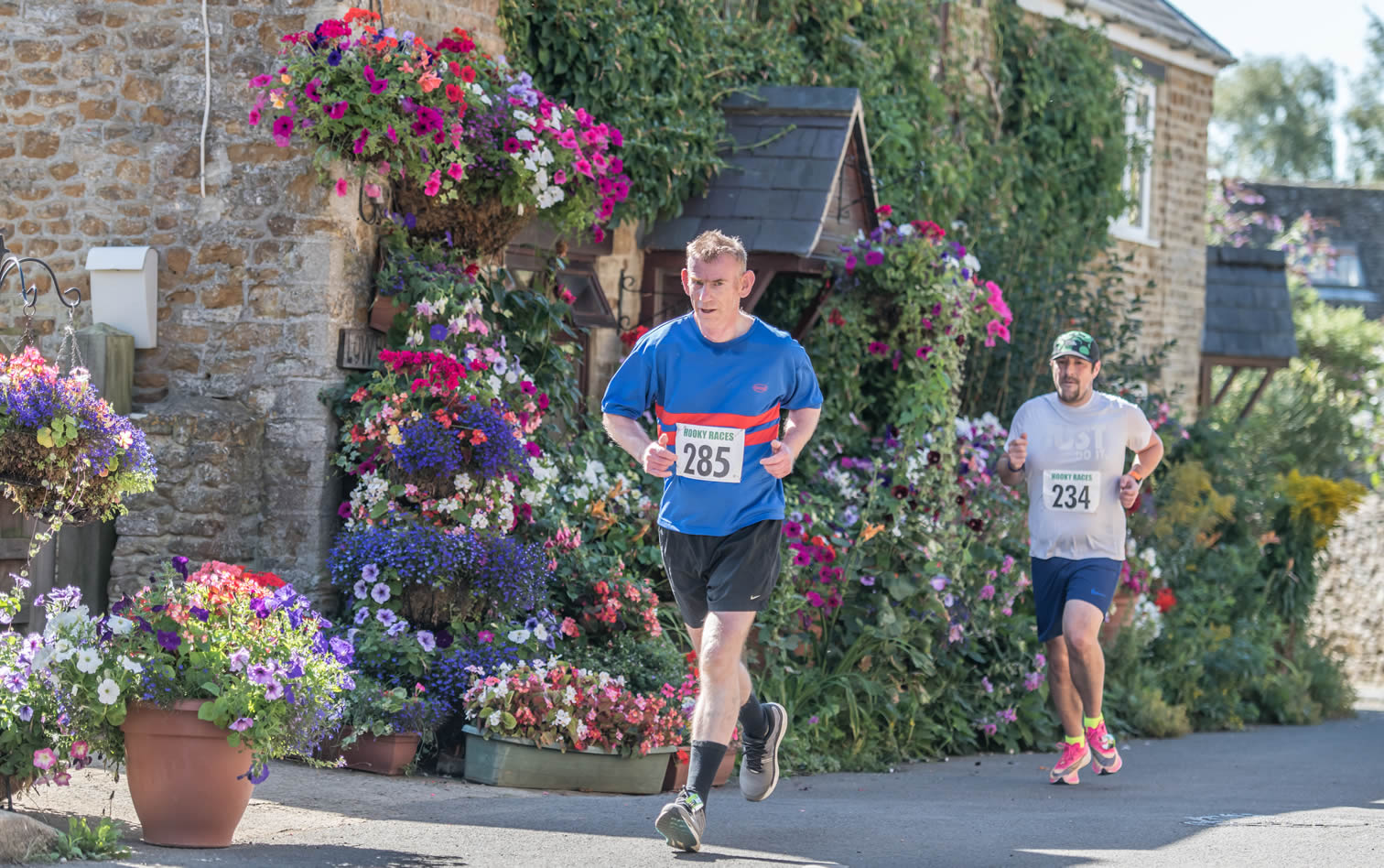 Bourton's Andy Peaston at Hooky 6 miles - 7th August 2022