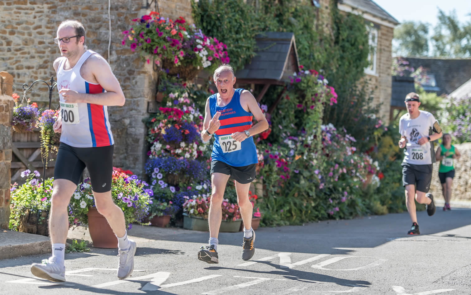 Bourton's Ian Tolfts at Hooky 6 miles - 7th August 2022