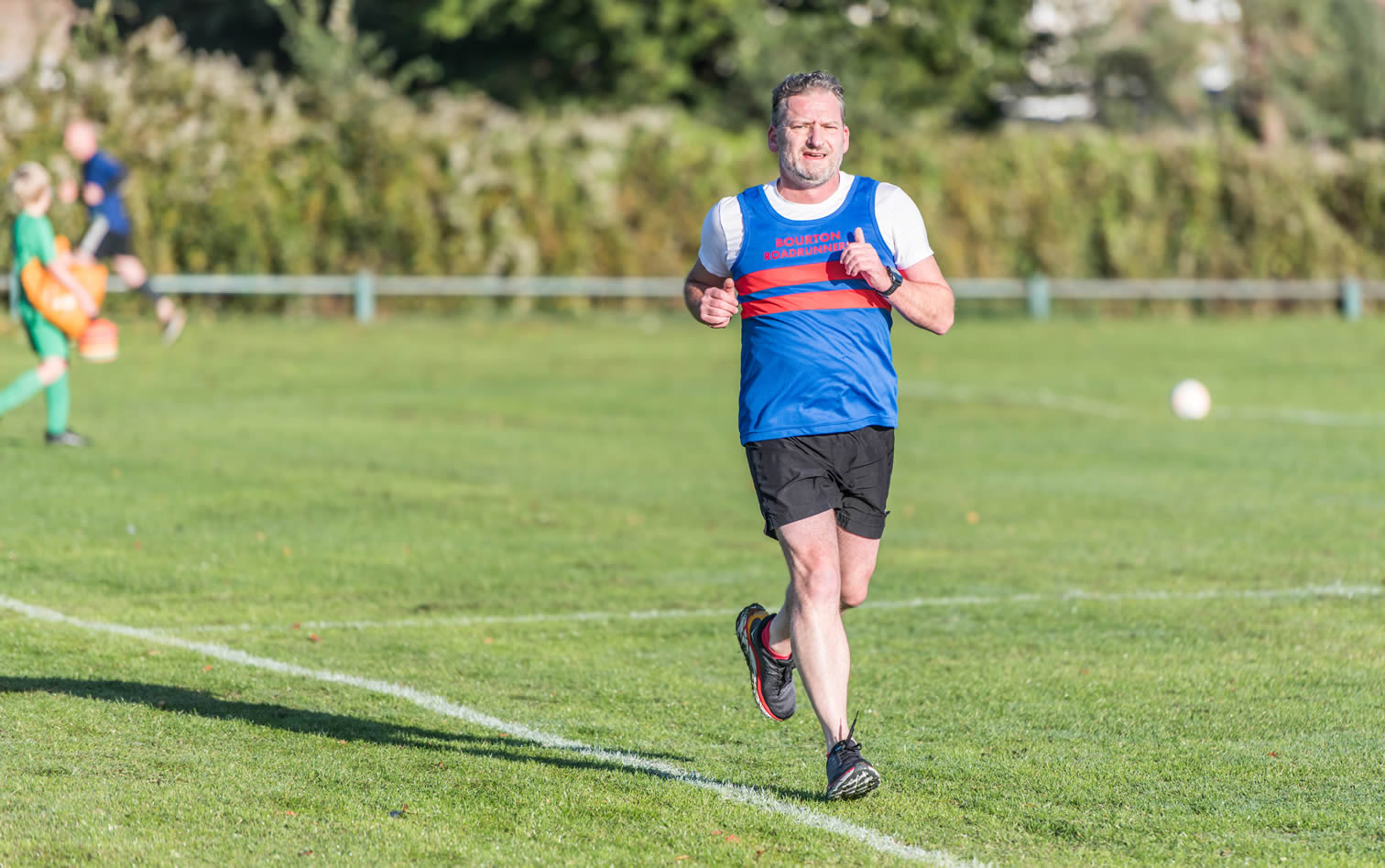 Bourton's Barry O'Leary at King George V Playing Field parkrun, Cheltenham - 8-10-2022