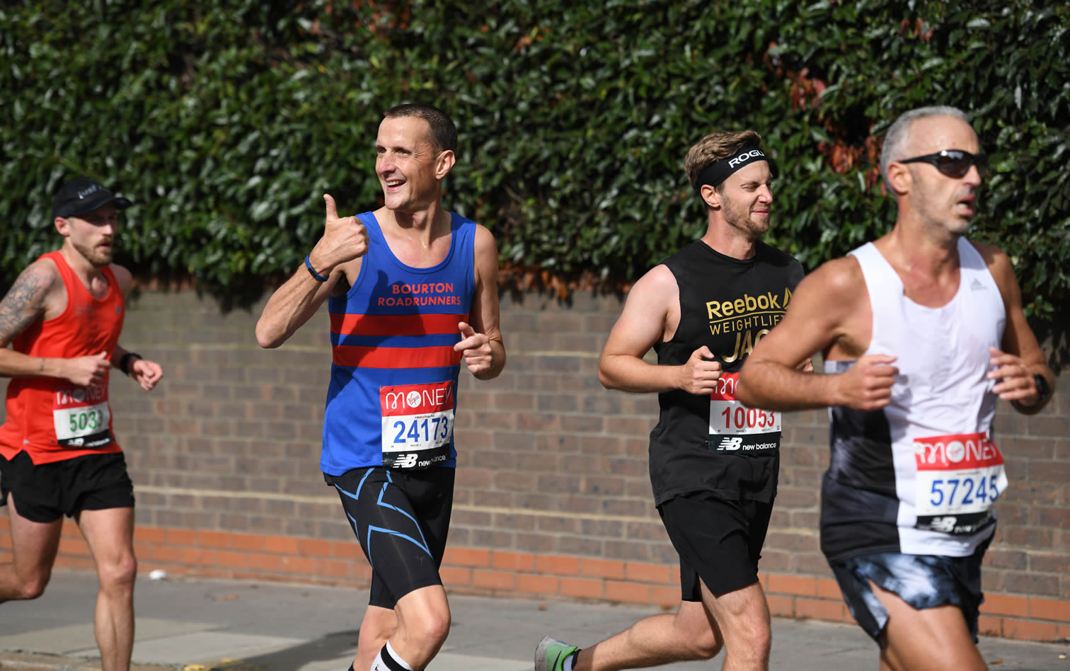 Darren Long at London Marathon - 3rd October 2021