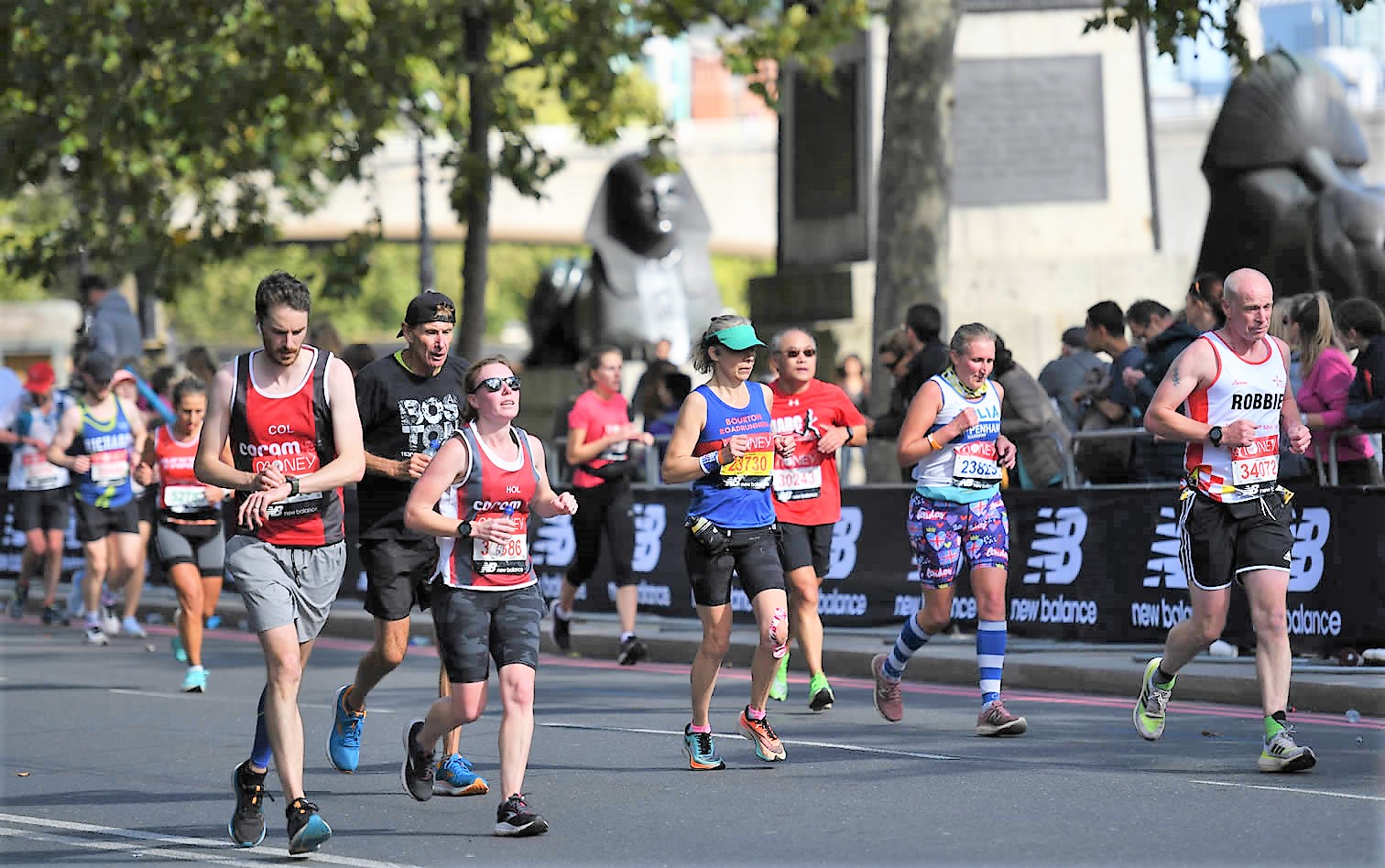 Jenni Glass at London Marathon - 3rd October 2021