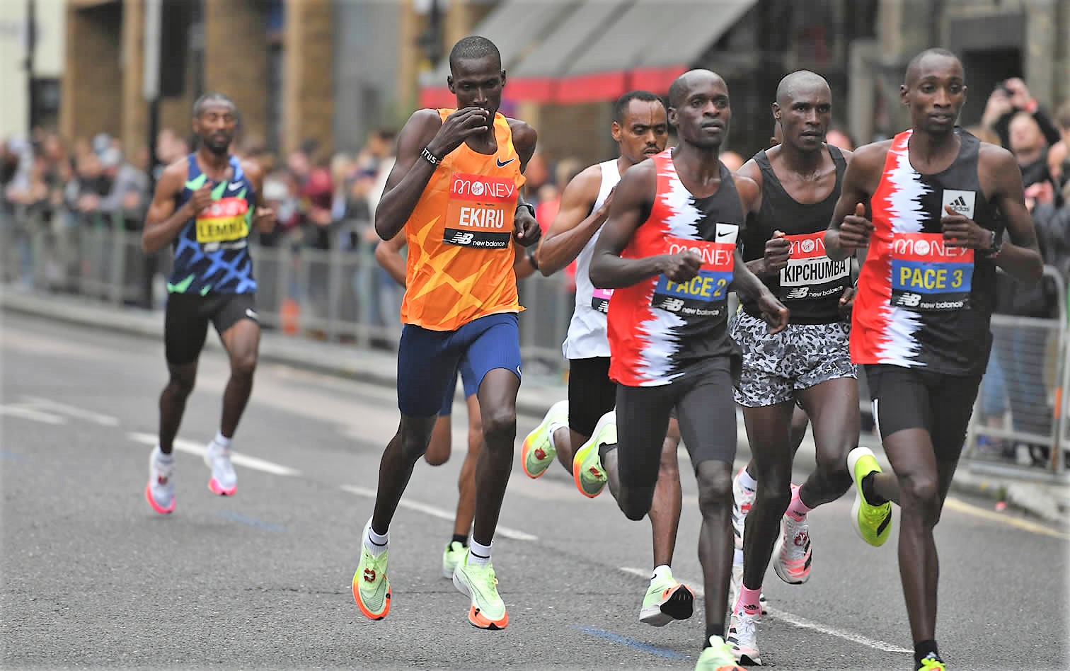 Lead men at London Marathon - 3rd October 2021