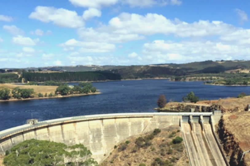 Myponga Reservoir and Dam, Yankalilla, South Australia