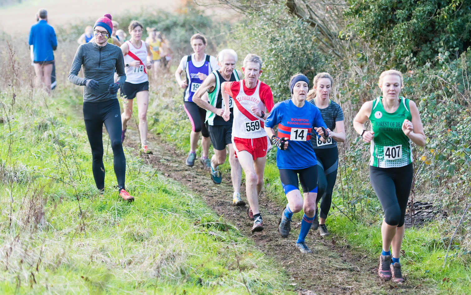 Gloucestershire AAA Cross-Country, Old Down 14-12-2019