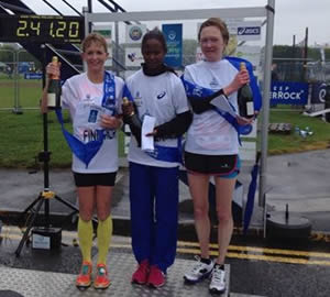 Shona takes 2nd place in 2014 Belfast Marathon
