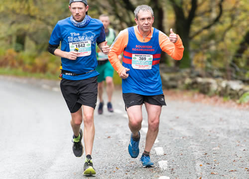 Bourton Roadrunners’ Martin Cook at Snowdonia Marathon 26-10-2019