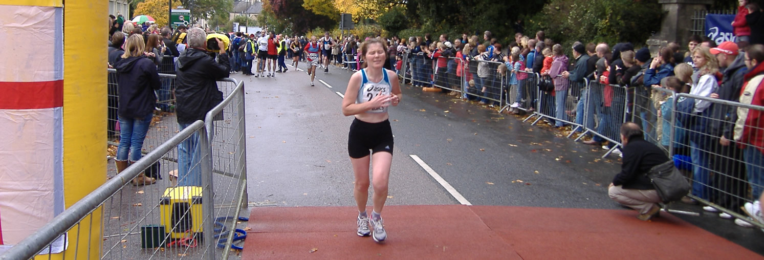 Teresa Edwards pbs at Stroud Half Marathon