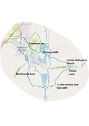 Lakes, Mill, Little Rissy, Marshmouth Lane - 5.3m
