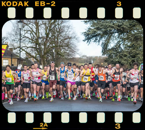Start of the 2026 Bourton 10K - Sunday 22nd February 2026