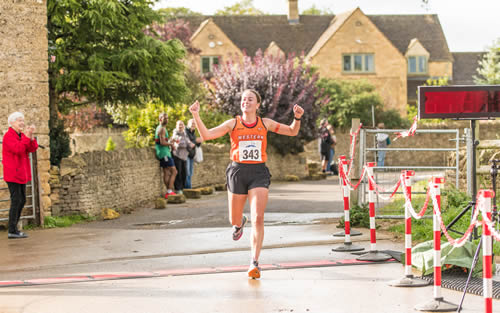 Bourton Half - Megan Marchant also of Weston Tempo was the winning women in 2025