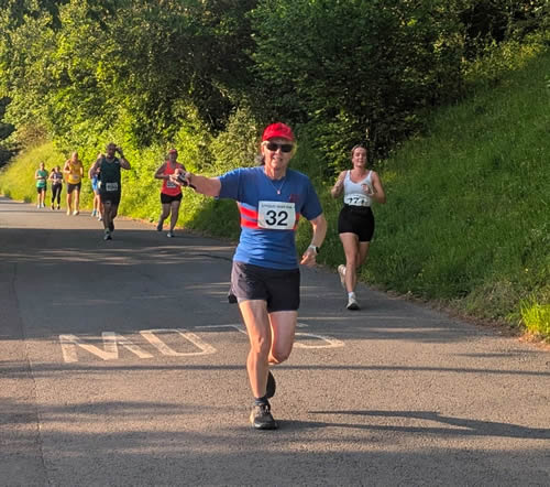 Gill at the Stroud Beer Race, where she was FV65/3 - 27th May 2026