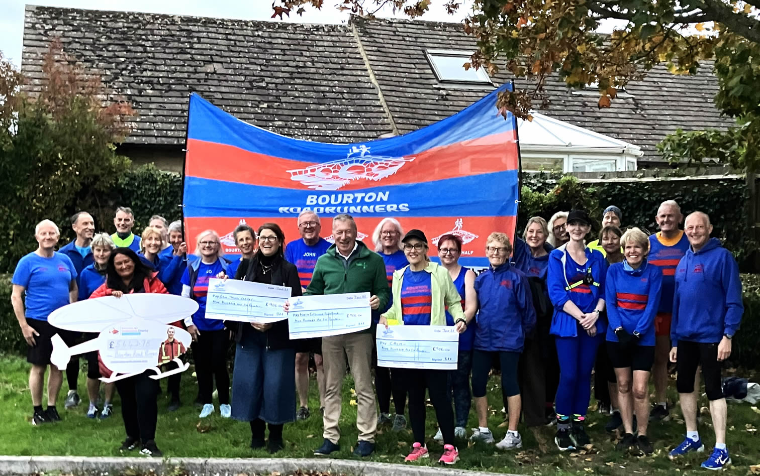 Presentation of cheques covering net proceeds from our 2025 races to our nominated charities - 7th October 2025 Presentation of cheques covering net proceeds from our 2025 races to our nominated charities - 7th October 2025