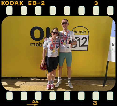 Maxine and Darren at the Mallorca 312 - 26th April 2026